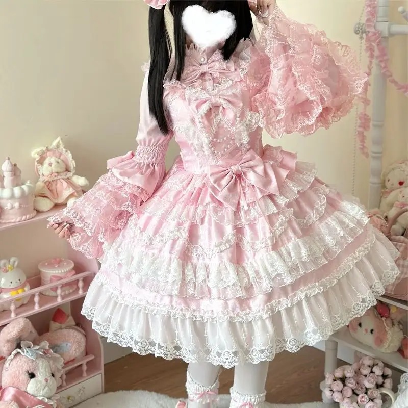 Victorian Women'S Formal Wear - 2025 신상 빅토리아풍 스위트 로리타 드레스