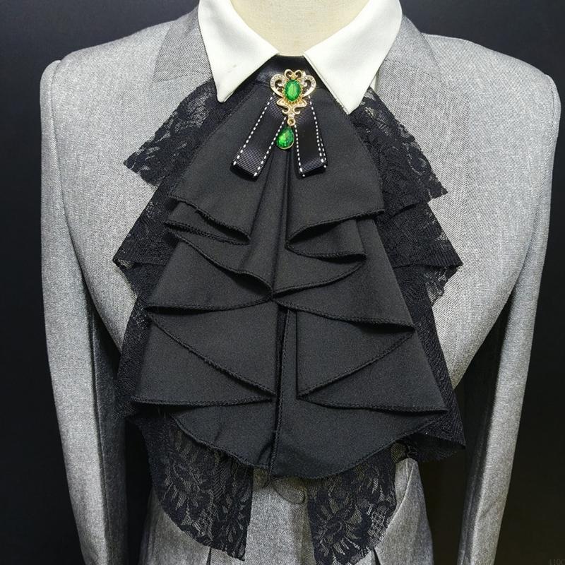 Victorian Women'S Formal Wear - 프릴 디자인의 레이스 분리형 칼라 여성을위한
