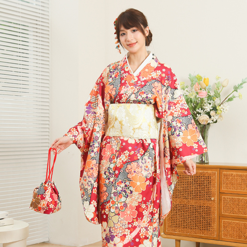 Japanese Women Formal Wear - 일본식 기모노 여성용 개선형 캐주얼웨어 길이