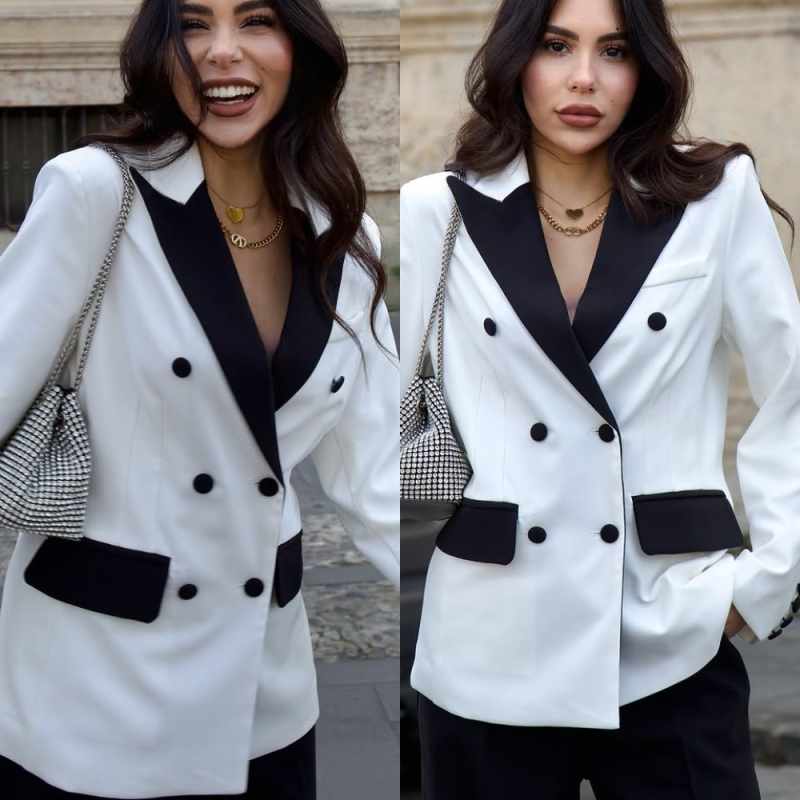 Women'S Formal Wear Jackets - 현대 여성 정장 2피스 블레이저 바지