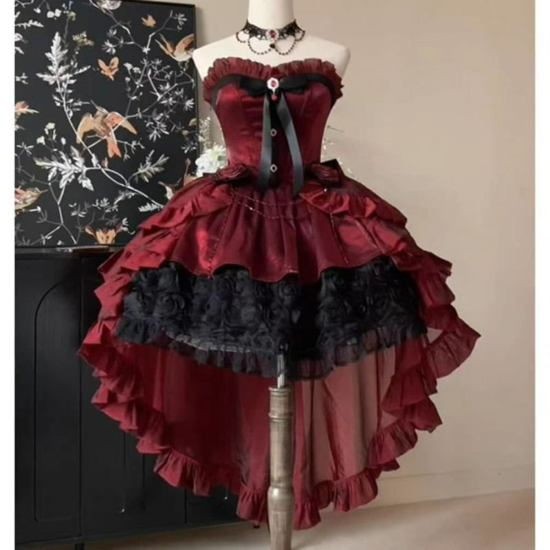 Victorian Women'S Formal Wear - 빅토리아풍 스위트 엘레강스 로리타 드레스 여성