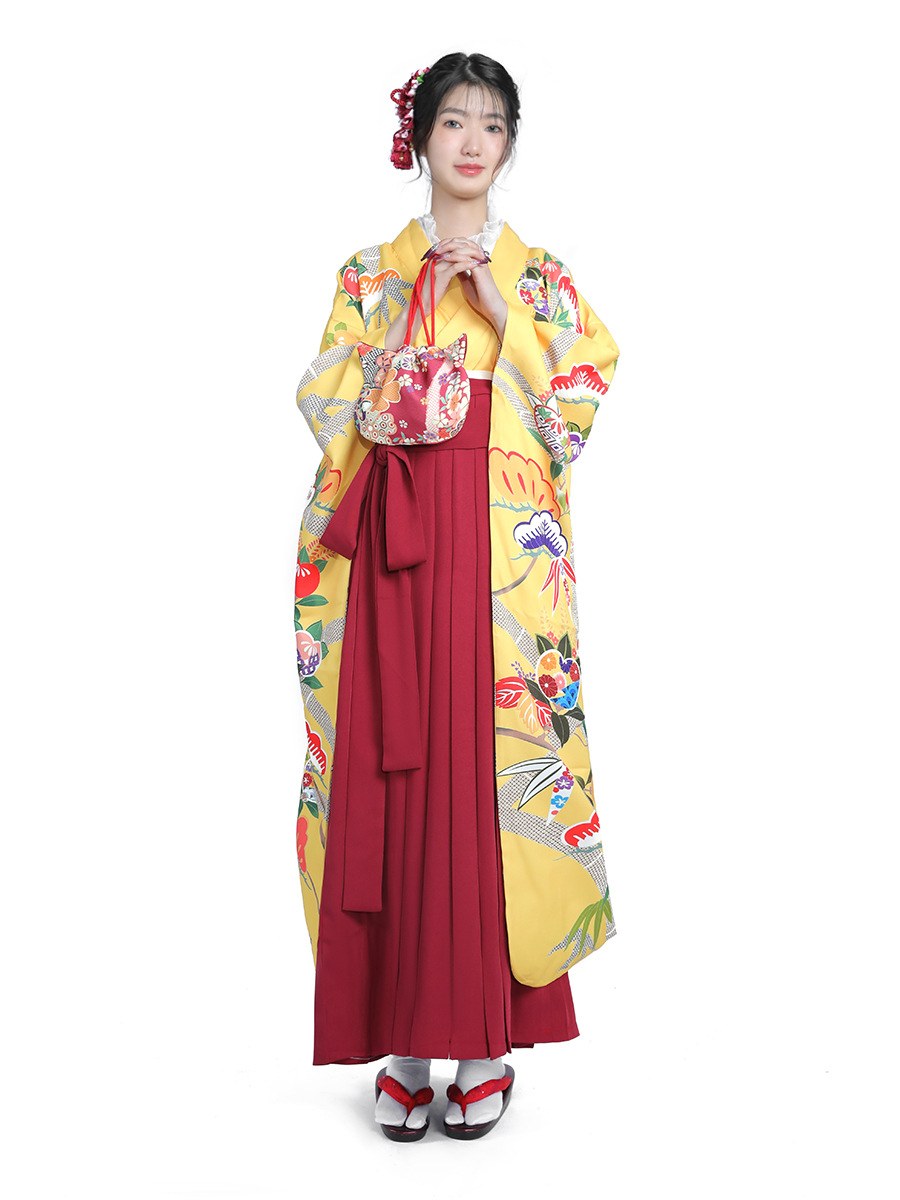 Japanese Women Formal Wear - 여성용 일본식 기모노 세트 와비사비 스타일