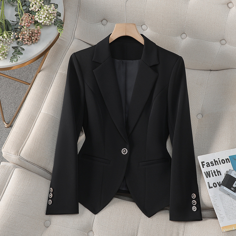 새로운 패션 여성 정장 블레이저 여성 레드 화이트 블랙 - Women'S Formal Wear Jackets 리뷰 및 가격