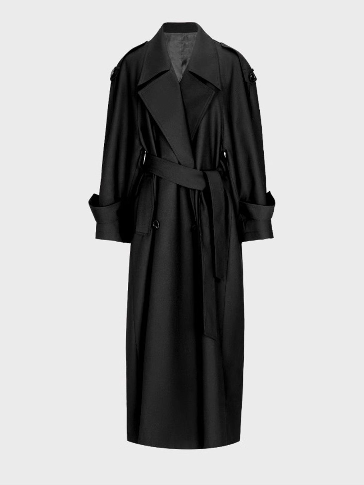 Lautaro 봄 가을 오버 사이즈 카키 엑스트라 롱  - Trench Coat Formal 리뷰 및 가격
