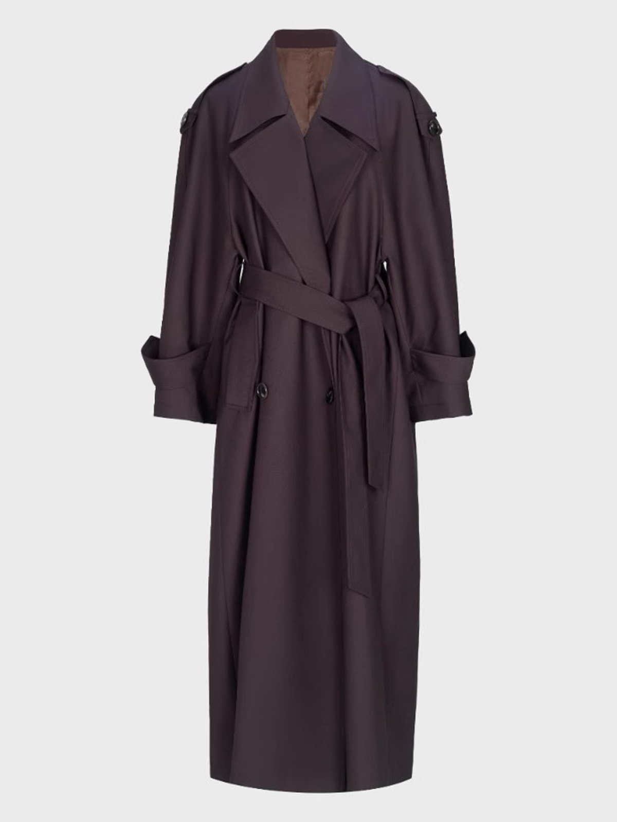 Lautaro 봄 가을 오버 사이즈 카키 엑스트라 롱  - Trench Coat Formal 리뷰 및 가격