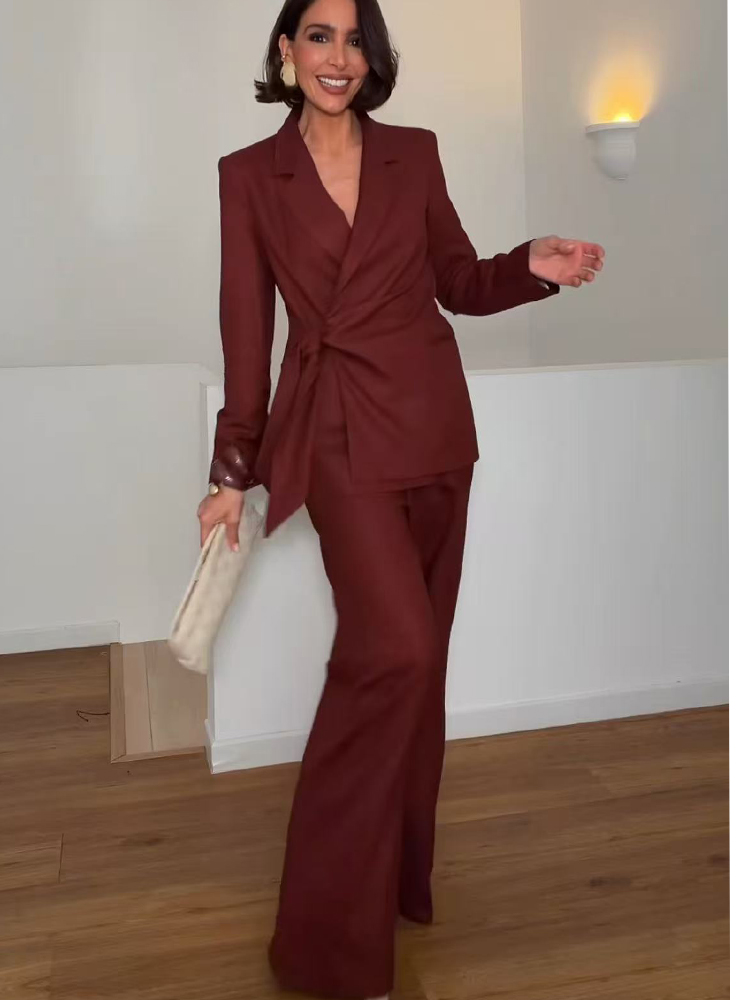 패션 오피스룩 여성 블레이저 팬츠 수트 우아한 포멀 슬 - Women'S Formal Wear Jackets 리뷰 및 가격