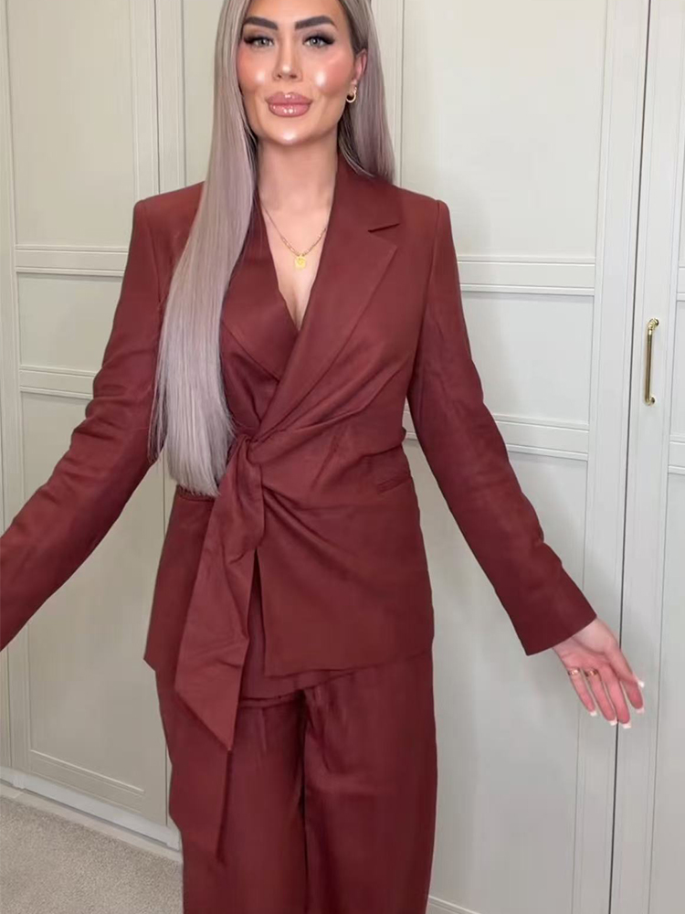 패션 오피스룩 여성 블레이저 팬츠 수트 우아한 포멀 슬 - Women'S Formal Wear Jackets 리뷰 및 가격