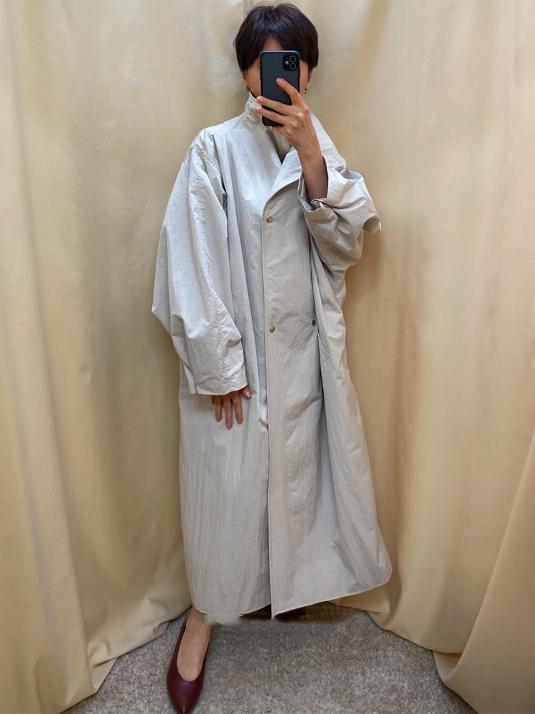 오프 화이트 오버사이즈 롱 트렌치 코트 여성 하이 스탠 - Trench Coat Formal 리뷰 및 가격