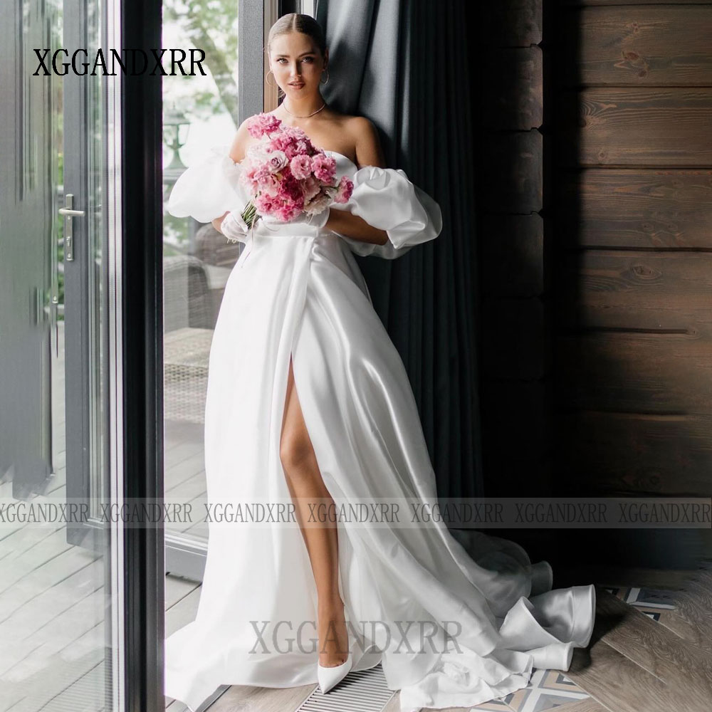맞춤형 A라인 웨딩드레스 2026 신부 드레스 스트랩리 - Formal Gala Wear Women 리뷰 및 가격
