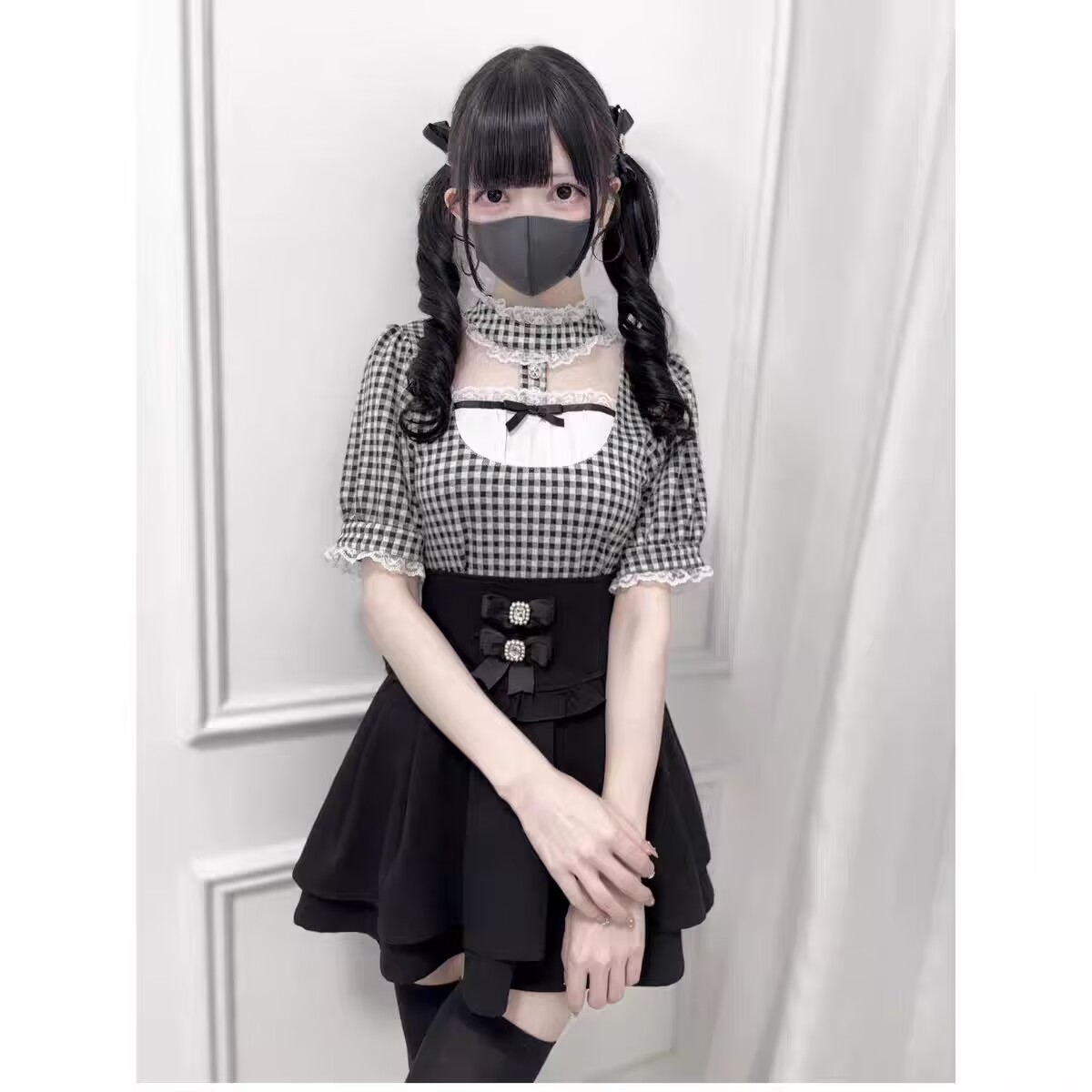 일본 고딕 로리타 스타일 셔츠 여성 빈티지 스윗 Y2k - Japanese Women Formal Wear 리뷰 및 가격
