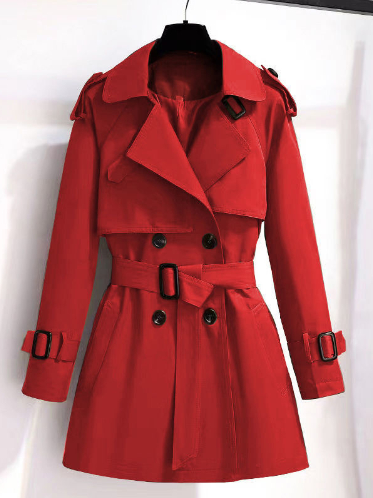 여성 더블 브레스트 미드 롱 트렌치 코트, 오버코트 윈 - Trench Coat Formal 리뷰 및 가격