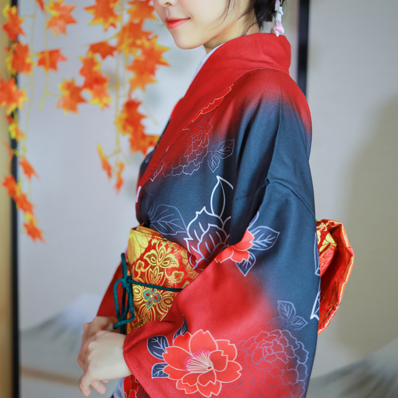 여성용 일본식 기모노 정장 프린트 무늬가 있는 흔들림  - Japanese Women Formal Wear 리뷰 및 가격