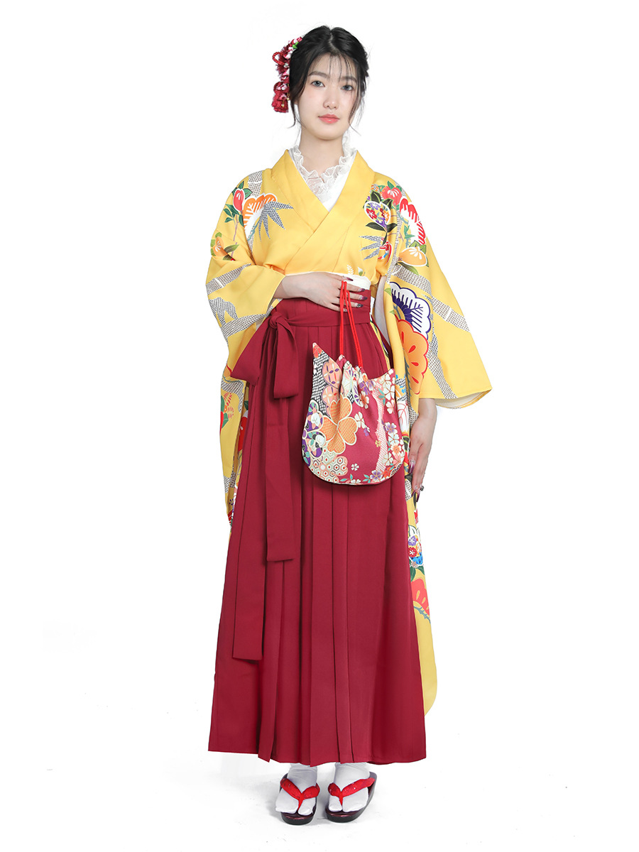 여성용 일본식 기모노 세트 와비사비 스타일 하카마 드레 - Japanese Women Formal Wear 리뷰 및 가격