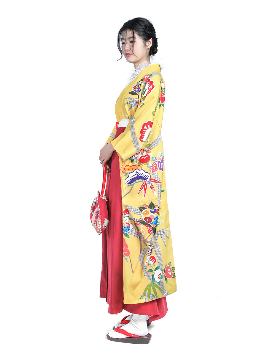 여성용 일본식 기모노 세트 와비사비 스타일 하카마 드레 - Japanese Women Formal Wear 리뷰 및 가격