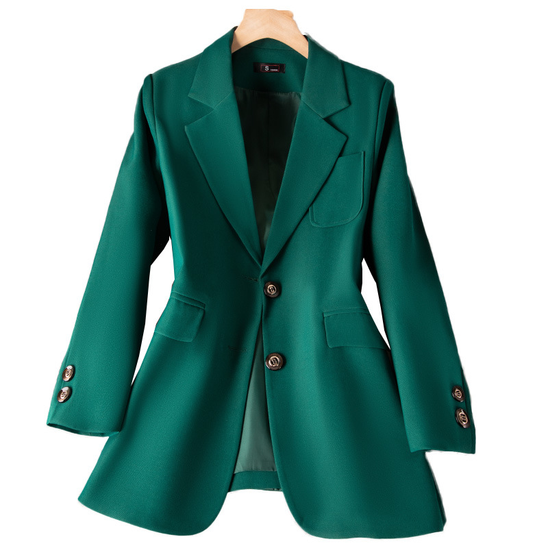 여성용 정장 블레이저 코트, 긴 소매 싱글 브레스트 재 - Women'S Formal Wear Jackets 리뷰 및 가격