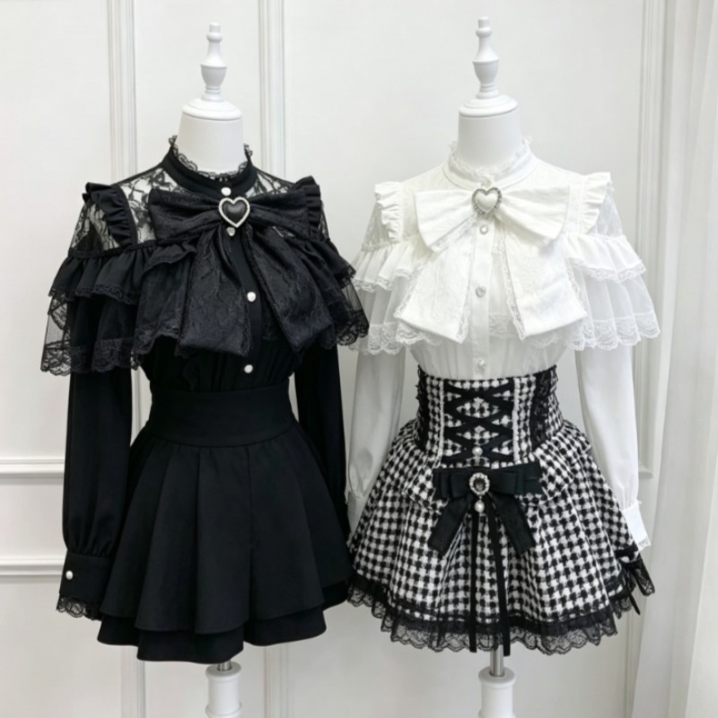 2026 일본 카와이 로리타 블라우스 여성 하라주쿠 스 - Japanese Women Formal Wear 리뷰 및 가격